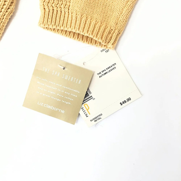 Liz Claiborne Women's V-Neck Knit Sweater - Picture 6 of 8